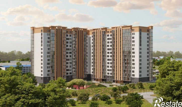 3-комн квартира в новом доме Улан-Удэ, Хоринская улица
