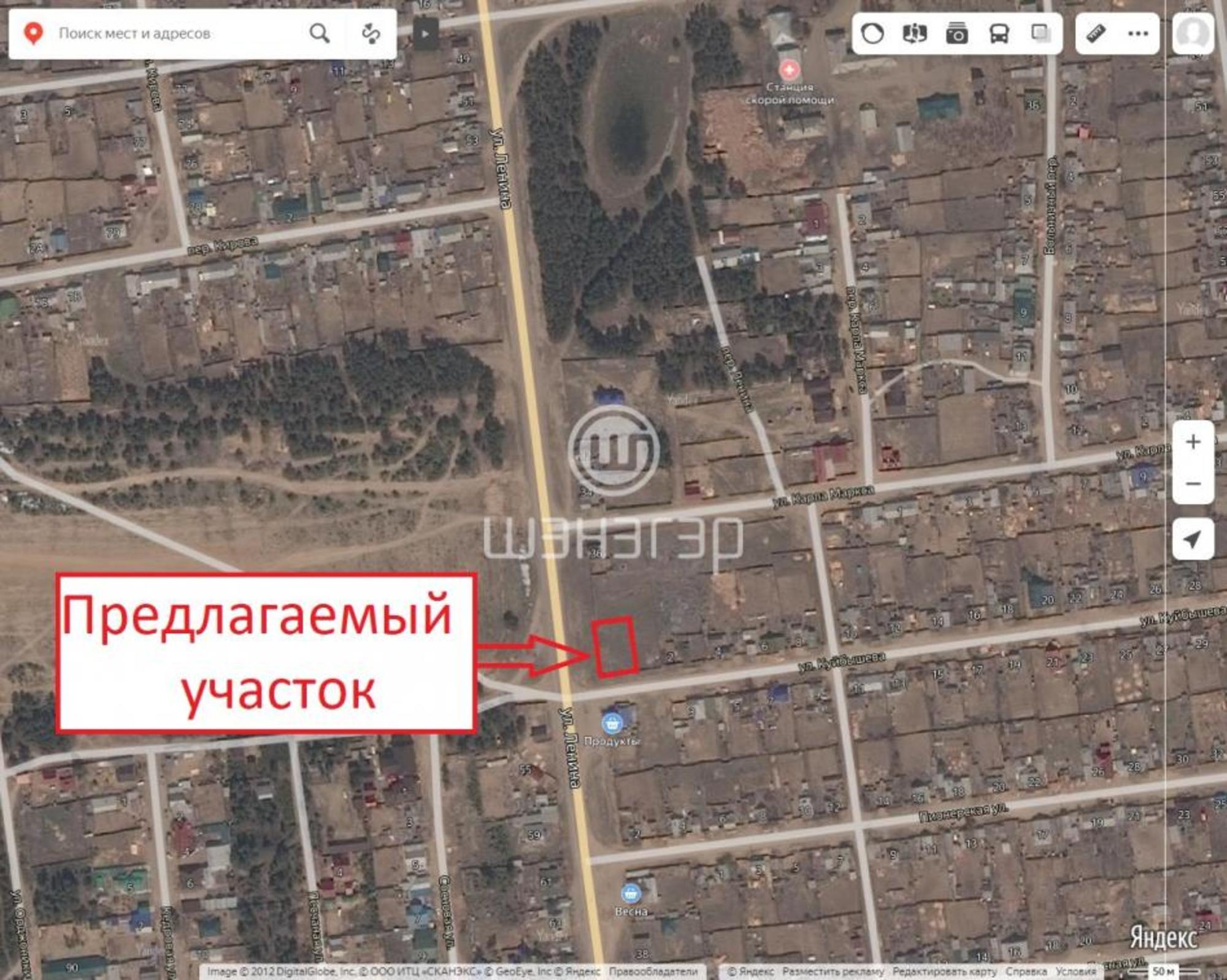 Купить землю, земельный участок за 1 450 000 рублей на Ленина