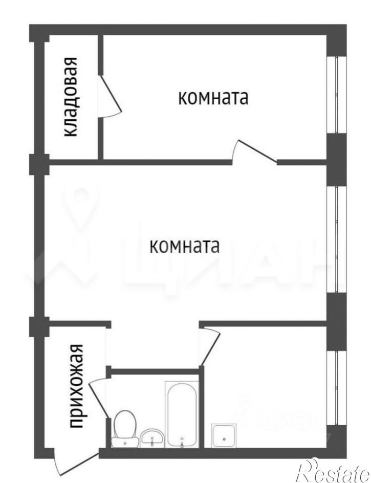 2-комн квартира Улан-Удэ