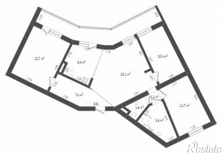 4-комн квартира Улан-Удэ, Норильская улица, 6