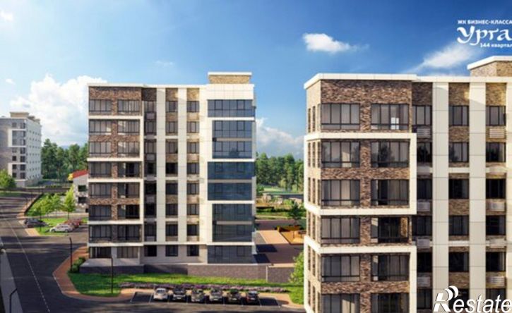 3-комн квартира в новом доме Улан-Удэ, 144-й микрорайон